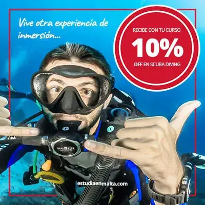 cursos de buceo padi en Malta